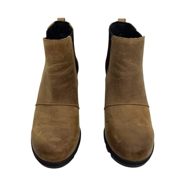 Sorel Joan of Arctic Wedge ll Womens 10 Waterproof Wedge Chelsea Leather Ankle B - Picture 2 of 11